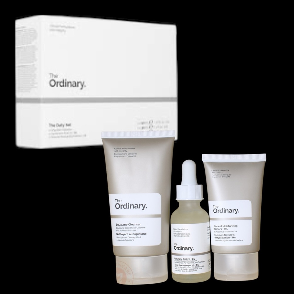 The Ordinary The Daily Set 3pc Set. New In Box
